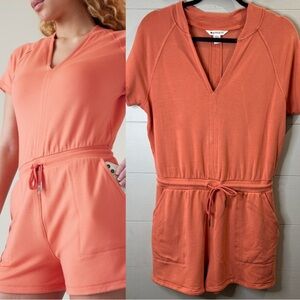Athleta | Balance Romper in Soft Persimmon Size Small